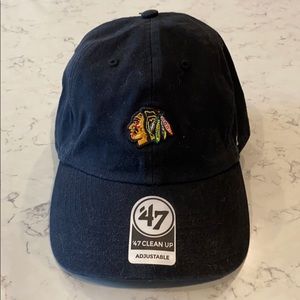 Chicago Blackhawks 47 Brand Adjustable Hat